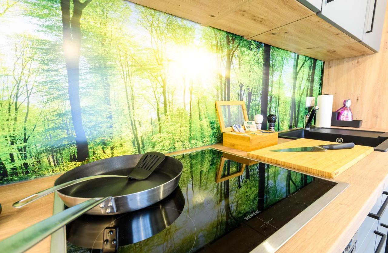 Orangehome: Waldlichtung - Zentral Zwischen Therme Und Stadtmitte Bad Aibling Exterior foto